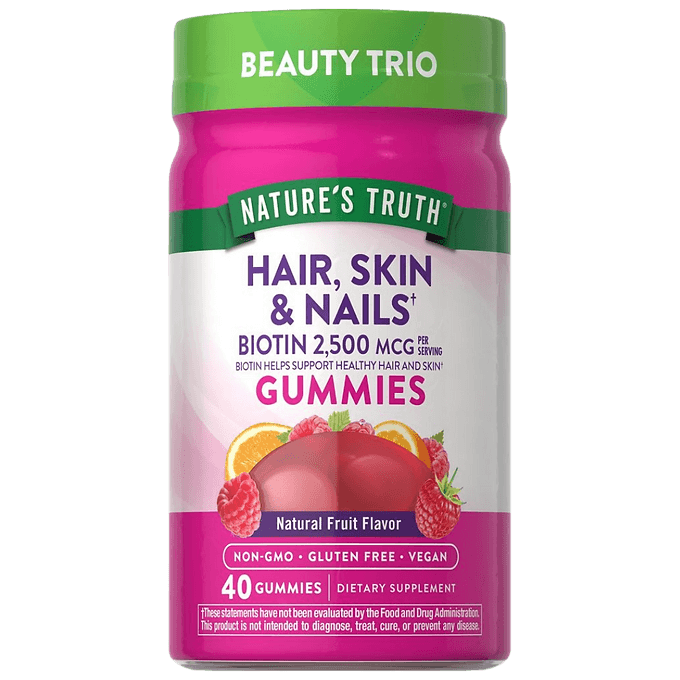 Gomitas para cabello, piel y uñas Nature’s Truth - JetCart