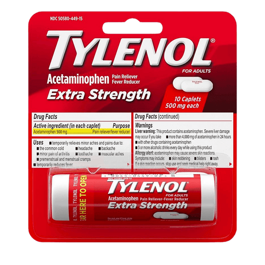 Tylenol extra fuerte - JetCart